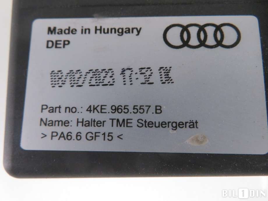 Styreenhet diverse til Audi Q8 E-Tron 2023-->>  (AUDI|4KE965557B|)