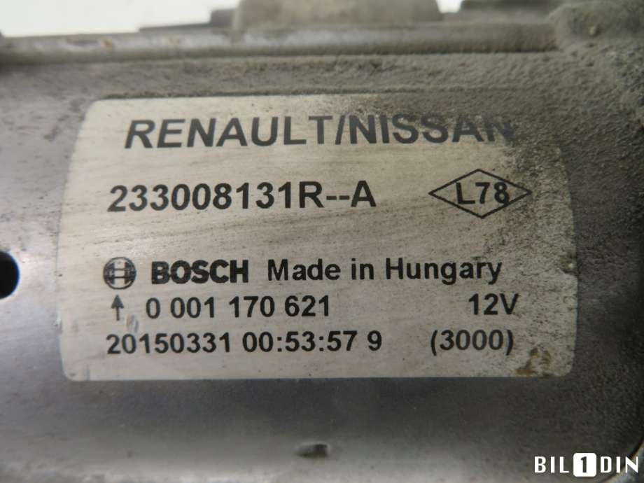 Starter diesel til Nissan X-Trail 2014-2022 (T32) (T32) (NISSAN|2330000Q6H|)