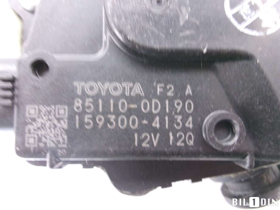 Viskermotor frontrute til Toyota Yaris 2012-2014 (Type III, Fase 1)  (TOYOTA|851100D190|)