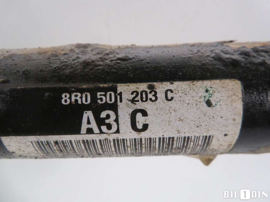Drivaksel høyre bak til Audi Q5 2008-2012 (Type I, Fase 1)  (AUDI|8R0501203C|)