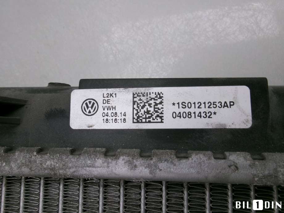 Radiator (automat gir) til VW E-Up 2013-2019  (VOLKSWAGEN|1S0121253AN|)