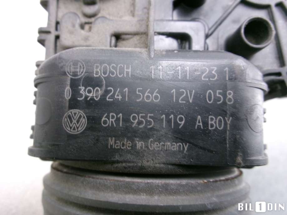 Viskermotor frontrute til VW Polo 2009-2014 (Type V, Fase 1) (VOLKSWAGEN|6R1955023C||6R1955119A)
