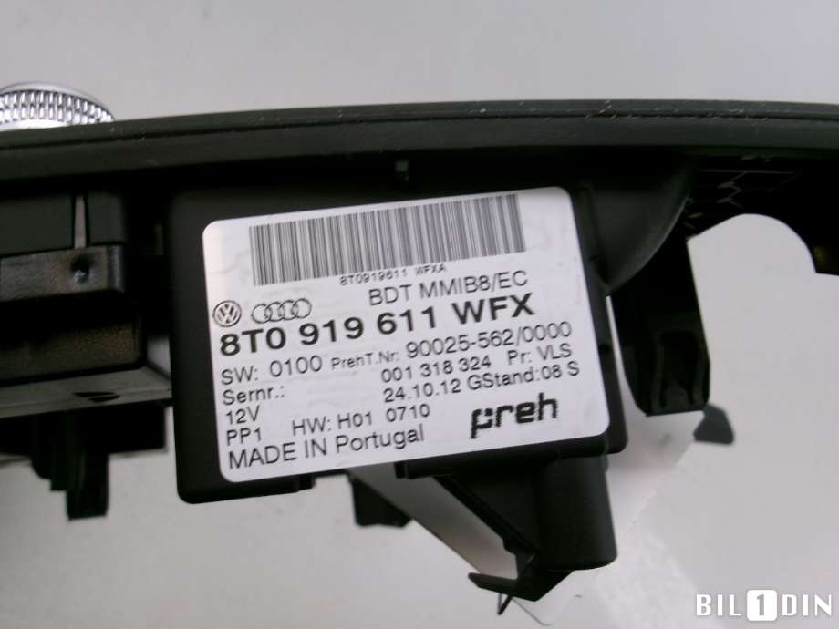 Diverse deler til Audi A4 2007-2014 (Type IV) (B8) (B8) (AUDI|8T0919611|)