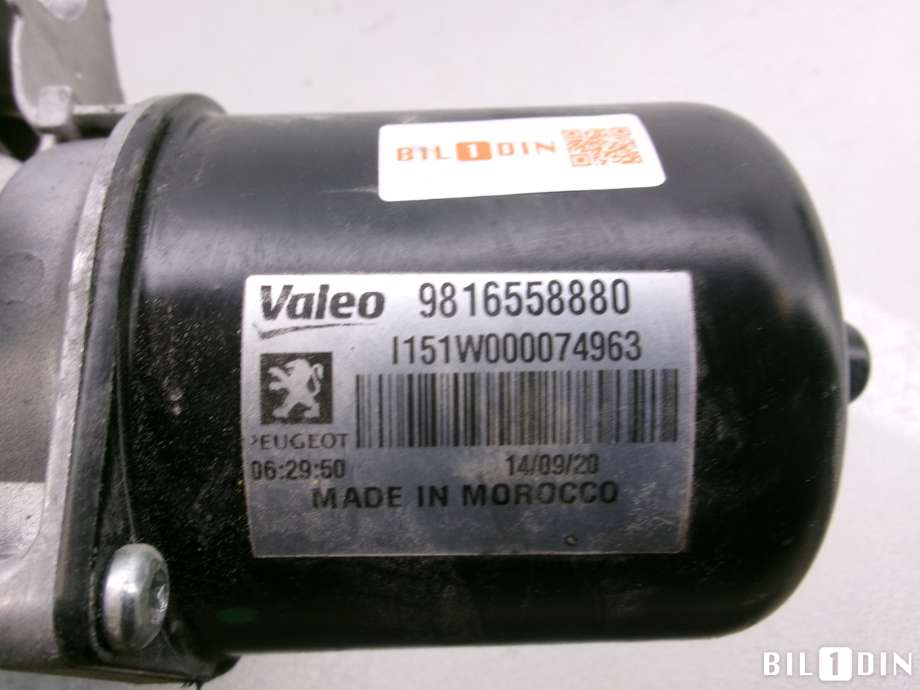 Viskermotor frontrute til Toyota Proace 2016-->> (Type II)  (TOYOTA|SU001A9768||9816558880)