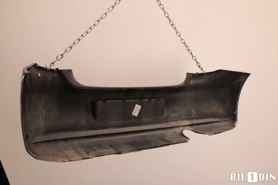 Støtfanger bak til VW Polo 2009-2014 (Type V, Fase 1)  (VOLKSWAGEN|6R6807421BK|)