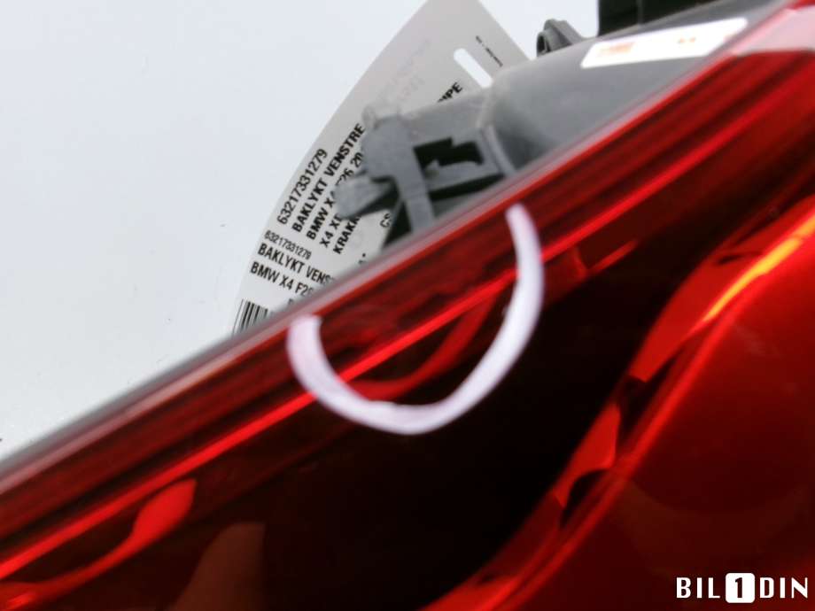 Baklykt venstre til BMW X4 2014-2018 (F26) (F26) (BMW|63217331279|)
