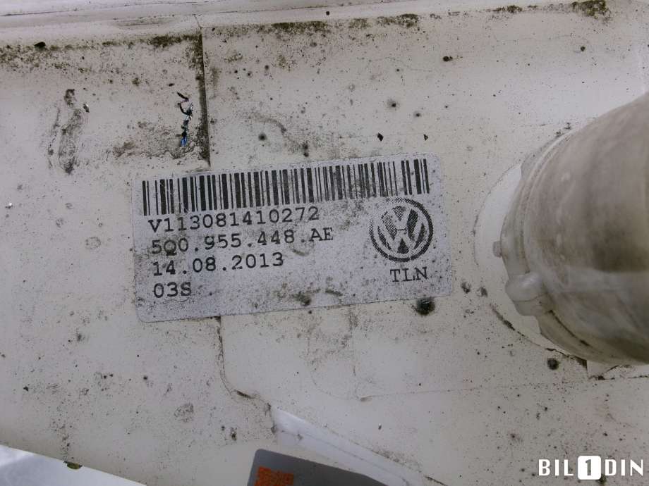 Spylertank til Audi A3 2012-2016 (Type III, Fase 1) (AUDI|5Q0955453R|)