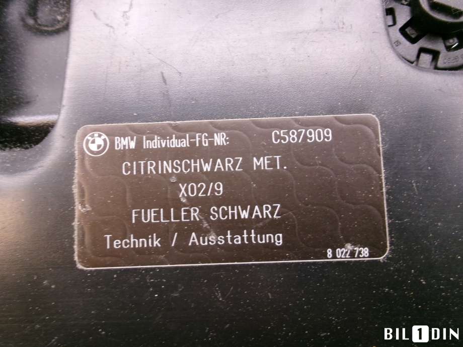 Frontplate øvre til BMW 5-Serie 2010-2017 (F10/F11) (F10/F11) (BMW|51647200689|)