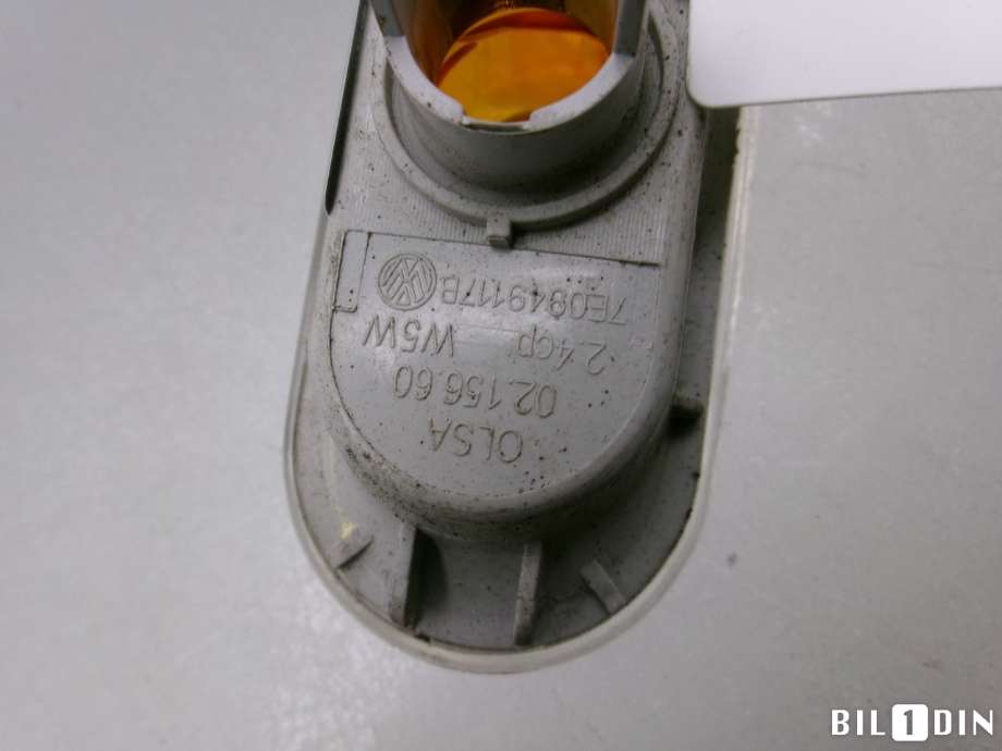 Blinklykt side venstre til VW Transporter / Caravelle 2009-2015 (Fase 2) (T5) (T5) (VOLKSWAGEN|7E0949117B||7E0949117)