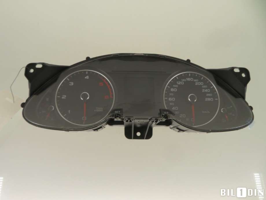 Instrumentpanel til Audi A4, Allroad 2009-2016 (Type I) (B8) (B8) (AUDI|8K0920931J|)