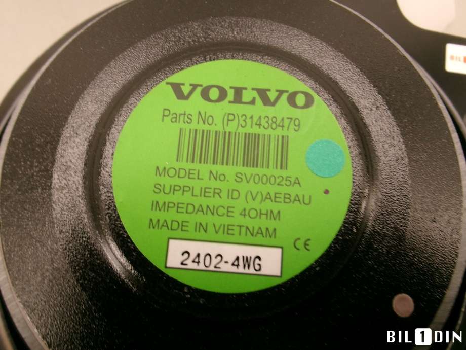 Bilstereo høyttaler til Volvo XC40 2018-2024  (VOLVO|31438479|)