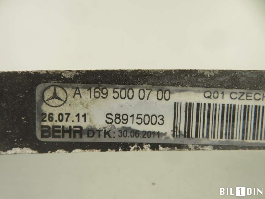 Oljekjøler til Mercedes A-Klasse 2005-2012 (W169) (W169) (MERCEDES|A1695000500|A1695000700|)