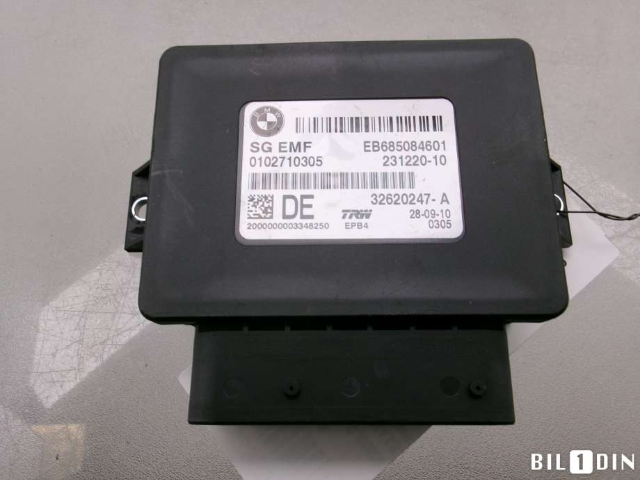 Styreenhet elektrisk parkbrems (EPB - Electric Parking Brake) til BMW 5-Serie 2010-2017 (F10/F11) (F10/F11) (BMW|34436887358|)