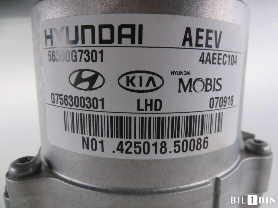 Rattaksel elektrisk servo til Hyundai Ioniq Electric 2016-2019 (Fase 1)  (HYUNDAI|56310G7301|)
