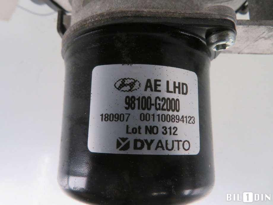 Viskermotor frontrute til Hyundai Ioniq Electric 2016-2019 (Fase 1) (HYUNDAI|98110G2000|)