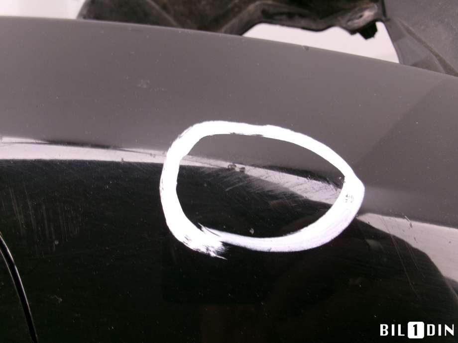 Støtfangerving høyre foran til Audi Q5 2008-2012 (Type I, Fase 1)  (AUDI|8R0807108A|)