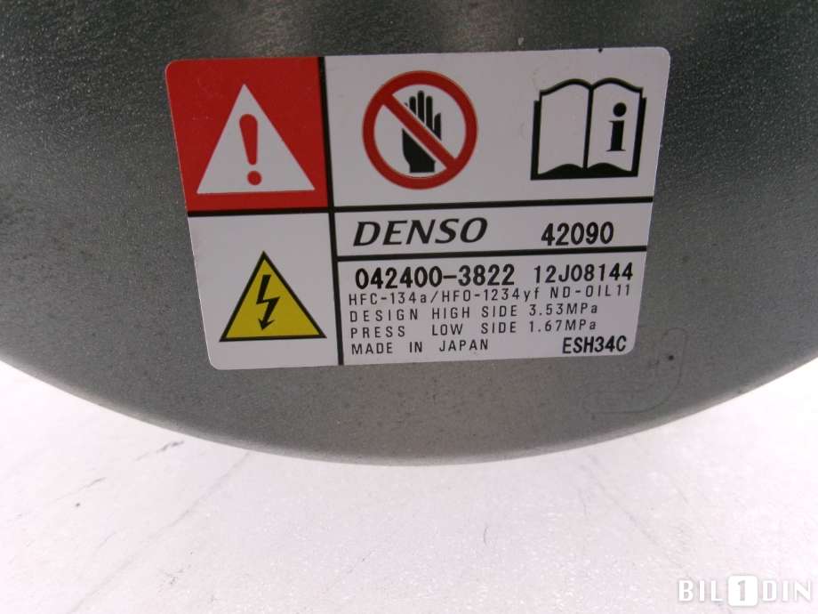 Aircondition kompressor til Toyota bZ4X 2022-->>  (TOYOTA|8837042090||0424003822)