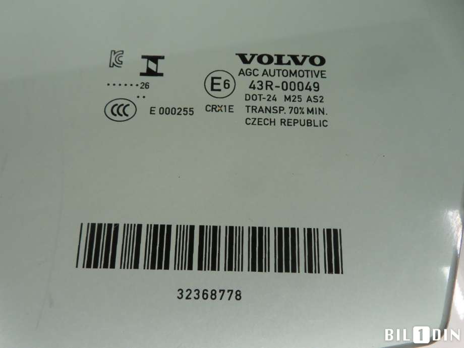 Siderute venstre foran til Volvo EX40 2024-->>  (32368778|)