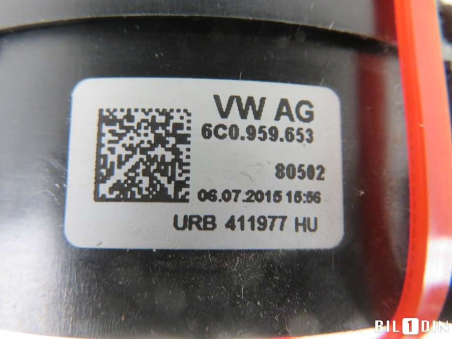 Airbag slepering til Škoda Fabia 2014-2021 (Type III) (SKODA|2Q0959653|)
