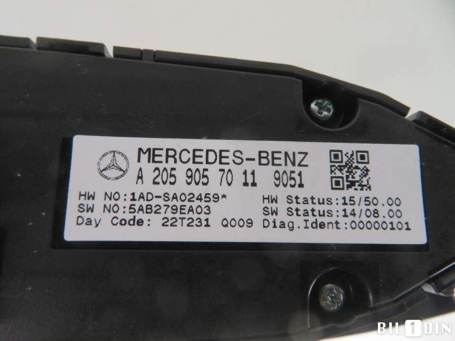Bryter ruteheis til Mercedes EQV 2020-->> (W447) (W447) (MERCEDES|A2059057011|)
