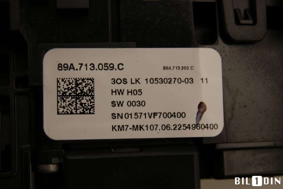 Girstang/girvelger automat til Audi Q4 e-tron 2021-->>  (AUDI|89A713059C|)