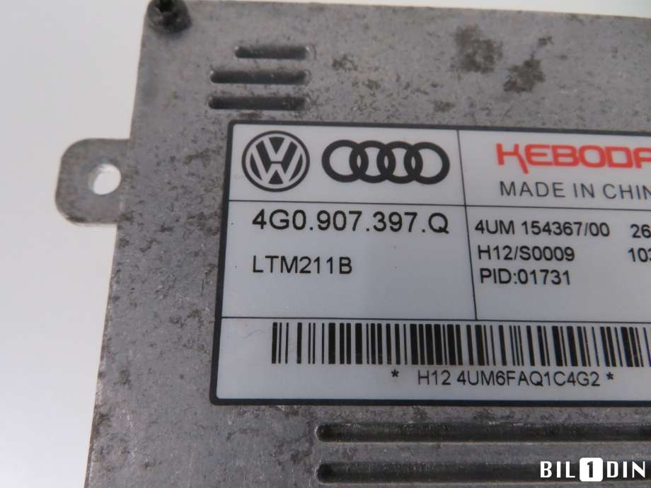 Styreenhet xenon/ballast til Škoda Superb 2015-->> (Type III)  (SKODA|4G0907397Q|)