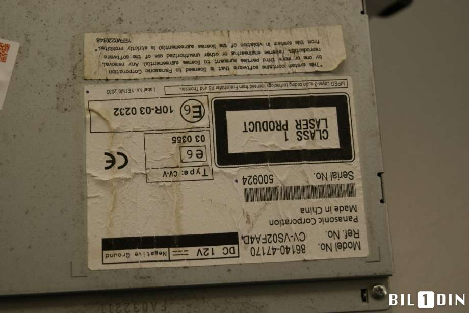 Instrument kjørecomputer til Toyota Prius +7 2012-2020 (Type III) (stasjonsvogn) (stasjonsvogn) (TOYOTA|8614047170|)