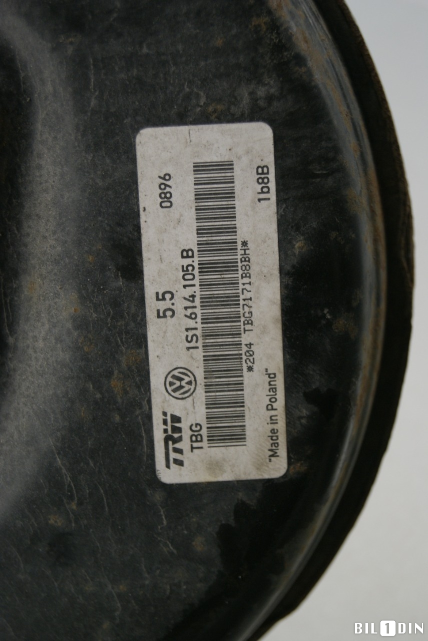 Bremsekraft-forsterker til VW E-Up 2013-2019 (VOLKSWAGEN|1S1614106D|1S1614106A|)