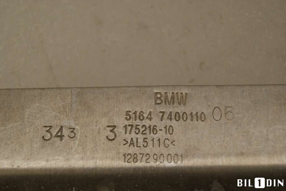 Frontplate øvre til BMW X3 2017-->> (G01) (G01) (BMW|51647400110|)