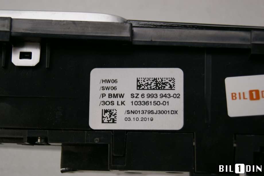 Bryter diverse til BMW X3 2017-->> (G01) (G01) (61316993943|)