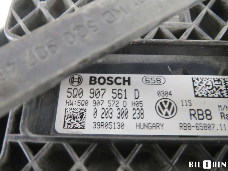 Sensor radar til VW e-Golf 2014-2017 (Fase 1)  (5Q0907561D|)