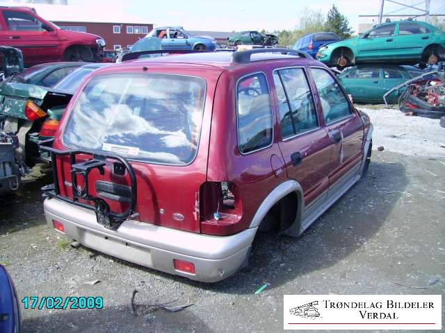 Kia Sportage 1995-2004 (Type I) , Motorkode: RE, Girkassekode: