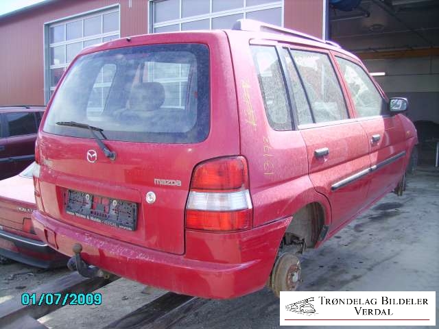 Mazda Demio 2000-2004 (Type I, Fase 2) , Motorkode: B3, Girkassekode: M