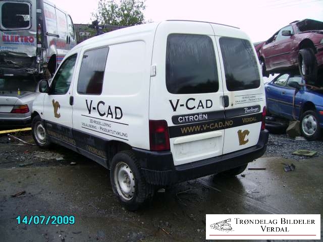 Citroën Berlingo 1996-2002 (Type I, Fase 1) , Motorkode: D9B, Girkassekode: M