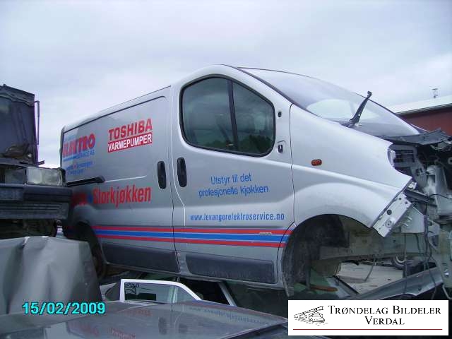 Opel Vivaro A 2001-2006 , Motorkode: F9QU7, Girkassekode: 