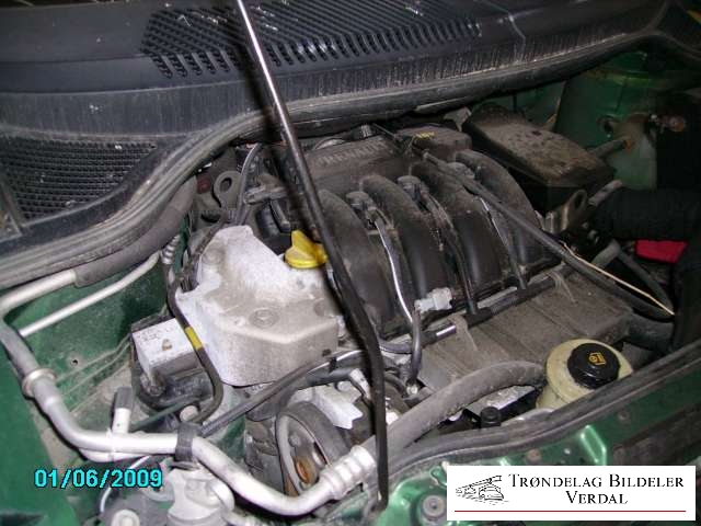 Renault Scenic 1999-2003 (Type I, Fase 2) , Motorkode: K4M A7, Girkassekode: 