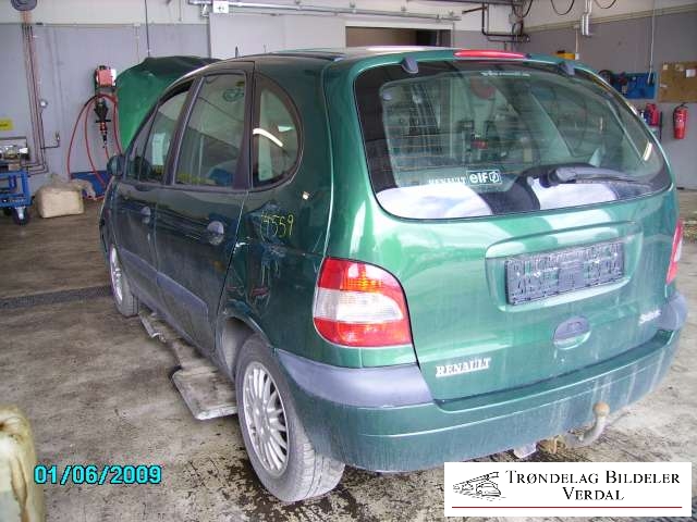 Renault Scenic 1999-2003 (Type I, Fase 2) , Motorkode: K4M A7, Girkassekode: 