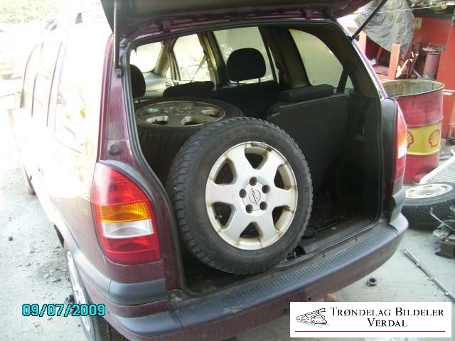 Opel Zafira A 1999-2005 , Motorkode: X18XE1, Girkassekode: 