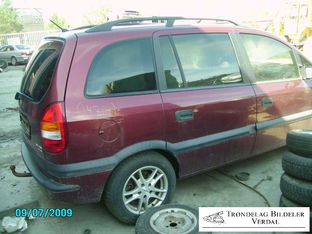 Opel Zafira A 1999-2005 , Motorkode: X18XE1, Girkassekode: 
