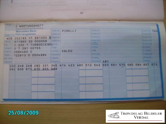 Mercedes C-Klasse 1993-2000 (W202) (W202), Motorkode: , Girkassekode: 