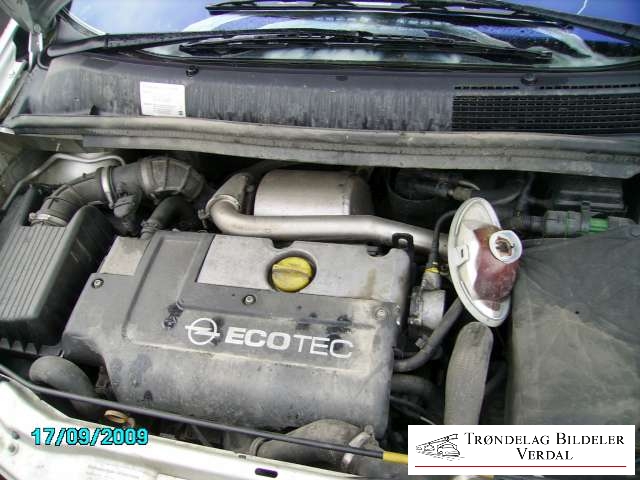 Opel Zafira A 1999-2005 , Motorkode: Y20DTH, Girkassekode: