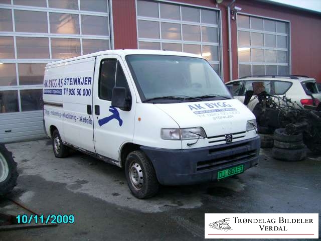 Peugeot Boxer 1995-2002 (Type I) , Motorkode: D8C, Girkassekode: