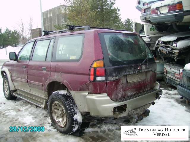 Mitsubishi Pajero Sport 1999-2001 , Motorkode: 4D56, Girkassekode: 