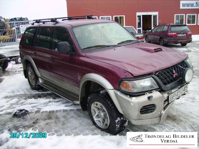 Mitsubishi Pajero Sport 1999-2001 , Motorkode: 4D56, Girkassekode: 