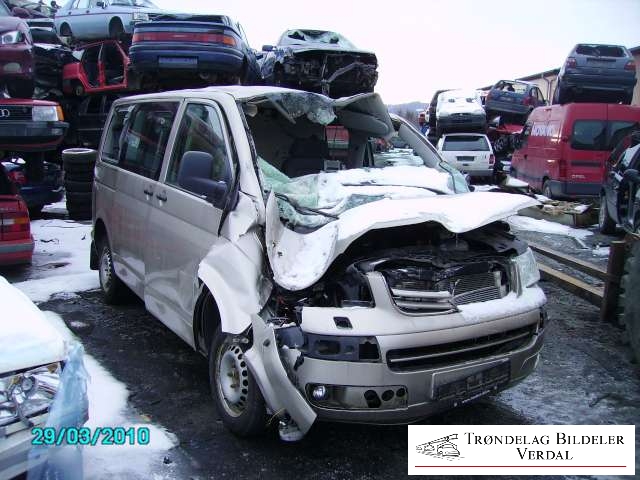 VW Transporter / Caravelle 2003-2009 (Fase 1) (T5) (T5), Motorkode: AXD, Girkassekode: 