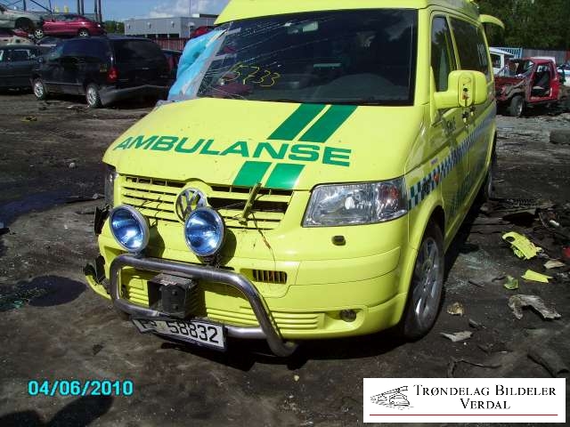 VW Transporter / Caravelle 2003-2009 (Fase 1) (T5) (T5), Motorkode: AXD, Girkassekode: 