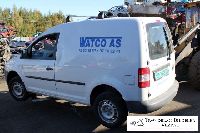 VW Caddy 2004-2010 (Type III, Fase 1) , Motorkode: BDJ, Girkassekode: 