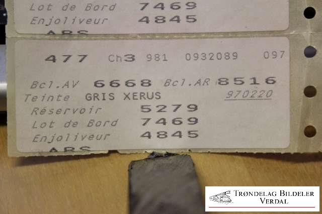 Renault Scenic 1997-1999 (Type I, Fase 1) , Motorkode: F3R P7, Girkassekode: 602905