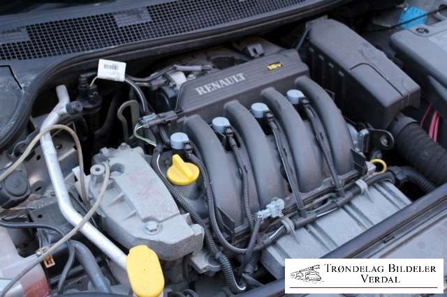 Renault Megane 1999-2003 (Type I, Fase 2) , Motorkode: K4J D7, Girkassekode: 602904