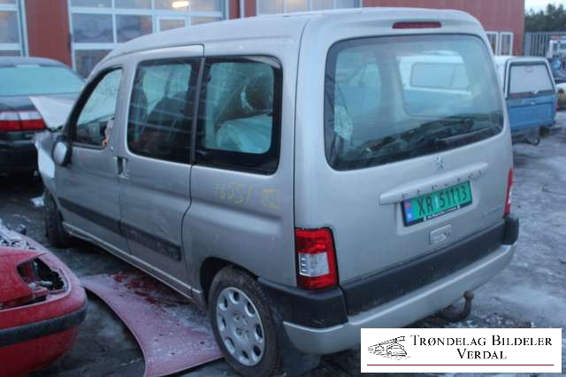 Peugeot Partner 2002-2008 (Type I, Fase 2) , Motorkode: 9HW, Girkassekode: 5TR.BEY/5L